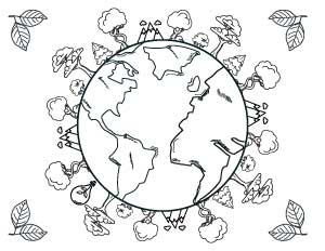 20+ Earth Day and Environmental Coloring Pages - The Artisan Life