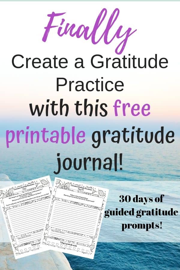 finally feel gratitude with this free printable gratitude journal