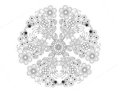 floral-mandala-for-earth-day