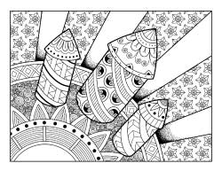 4th-of-july-rockets-coloring-page