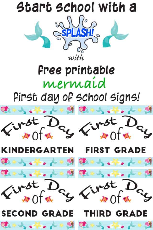 Start-school-with-a-splash-with-free-printable-mermaid-first-day-of-school-signs
