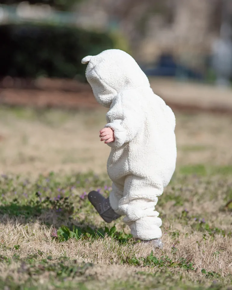 toddler wearing warm clothing