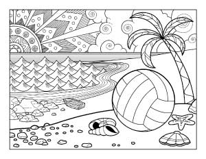 beach-volleyball-coloring-page