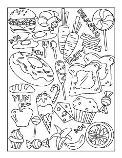 cookout-food-coloring-page