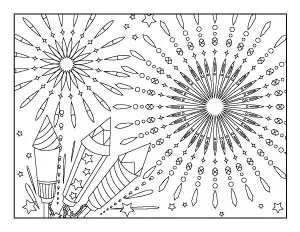 fireworks-coloring-page