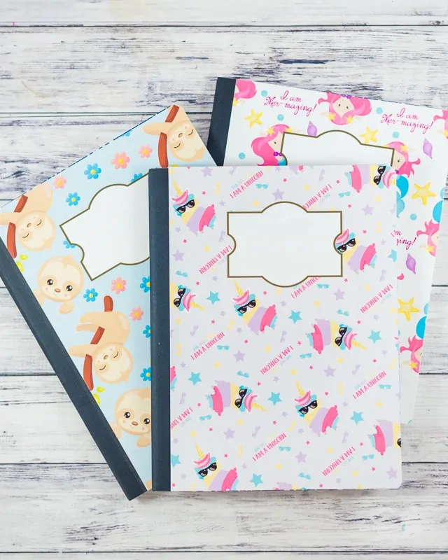 free printable notebook covers for back to school
