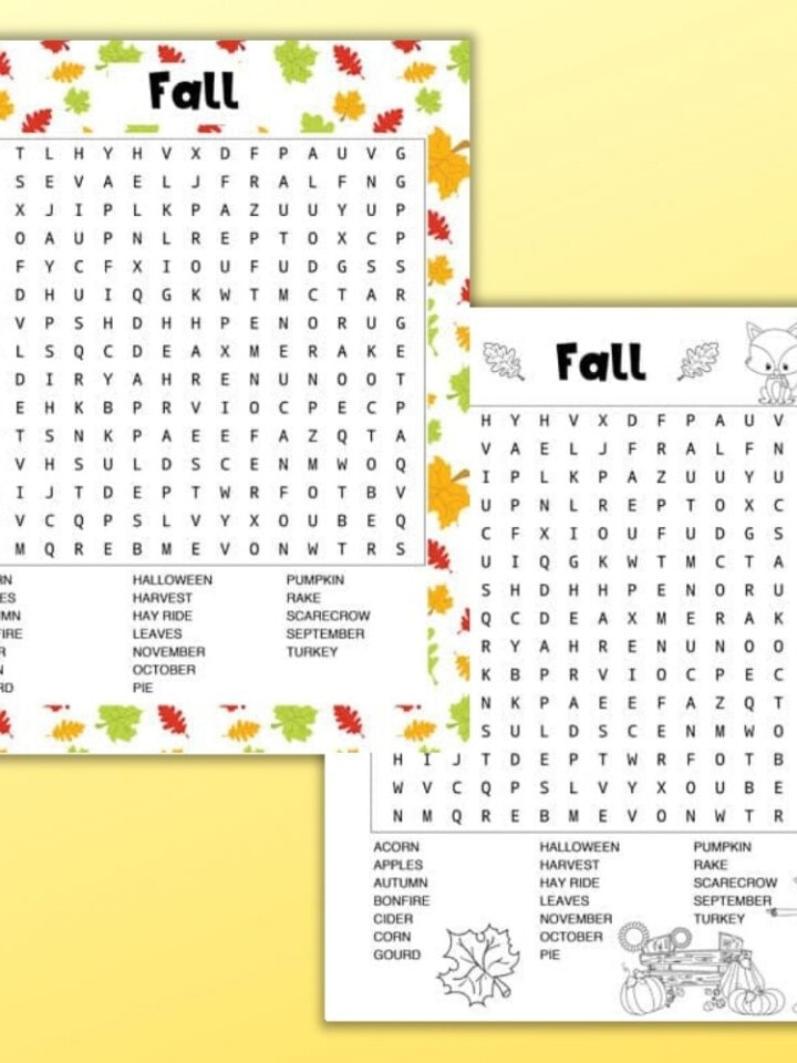 Free Printable Word Searches - The Artisan Life