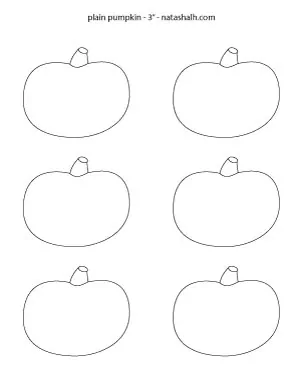 24 Free Pumpkin Outline Printables - The Artisan Life