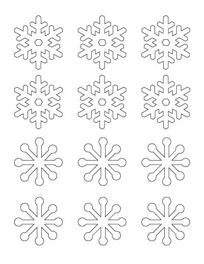 2-inch-simple-snowflakes