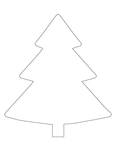 Free Printable Christmas Tree Coloring Pages - The Artisan Life