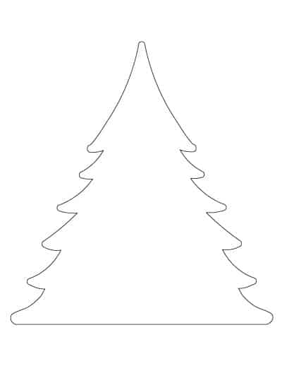 large-christmas-tree-template