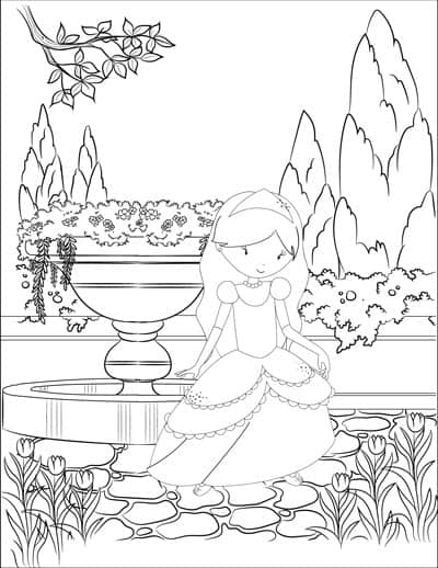 princess-with-fountain