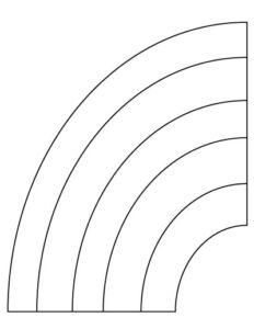 11 Free Free Printable Rainbow Templates - The Artisan Life