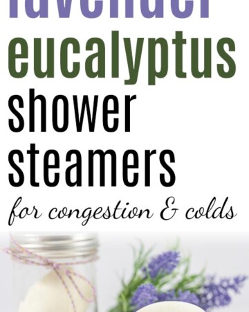 soothing lavender eucalyptus shower steamers