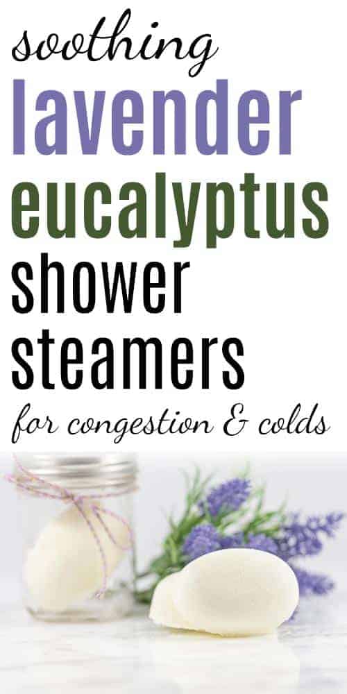 soothing lavender eucalyptus shower steamers 