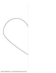 15+ Heart Template Printables - Free Heart Stencils and Patterns - The ...