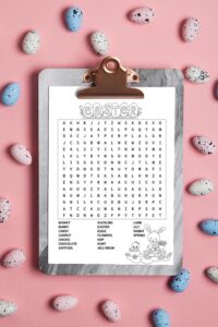 Free Easter Word Search Printable (secular and religious versions - no ...