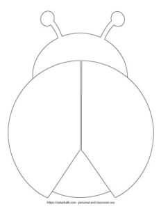 9 Free Printable Ladybug Templates (cute for coloring & crafts!) - The ...