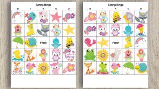 Free Printable Spring Bingo (perfect for spring flings!) - The Artisan Life