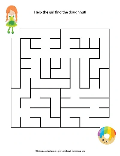 10 free st patrick s day maze printables easy no prep activity for kids at home the artisan life
