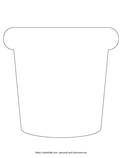 Free Printable Flower Pot Templates for Adorable Mother s Day Crafts 
