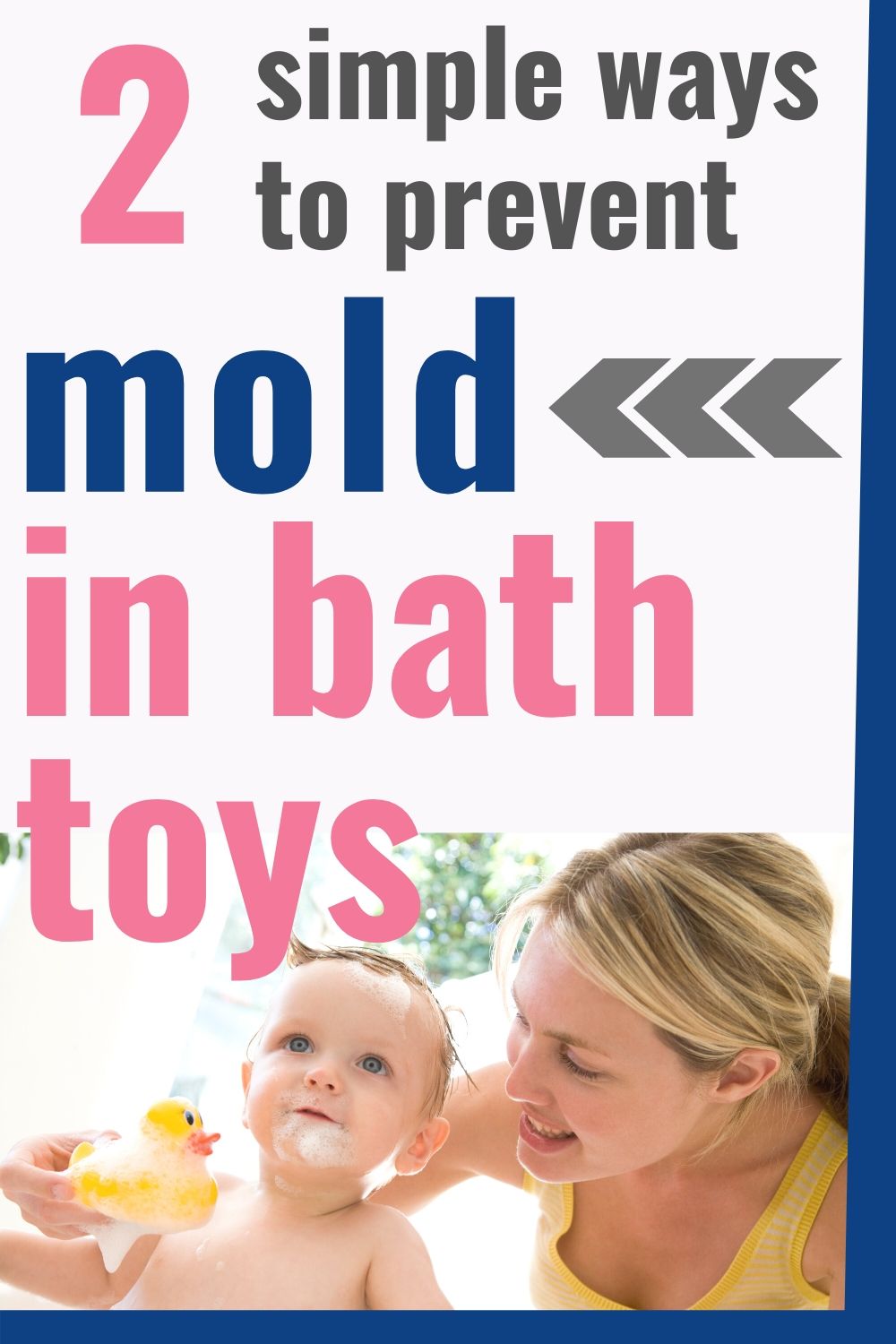 Best Bath Toys for Toddlers (&How to Keep Bath Toys from Growing Mold!)