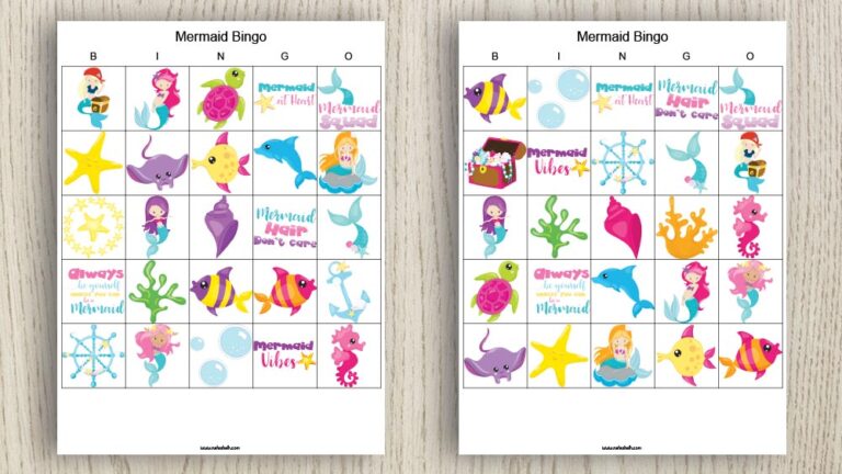 Free Printable Mermaid Headband Craft - The Artisan Life