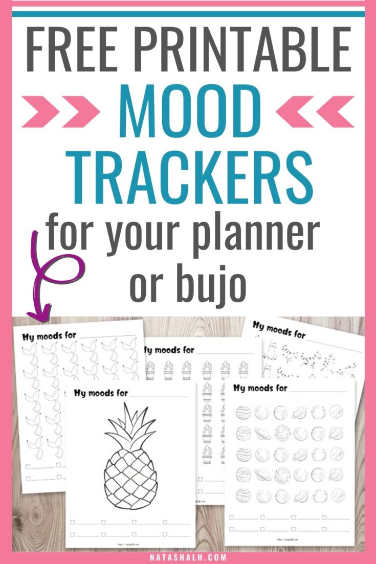20+ Free Mood Tracker Printables (so you can bujo even if you stink at ...