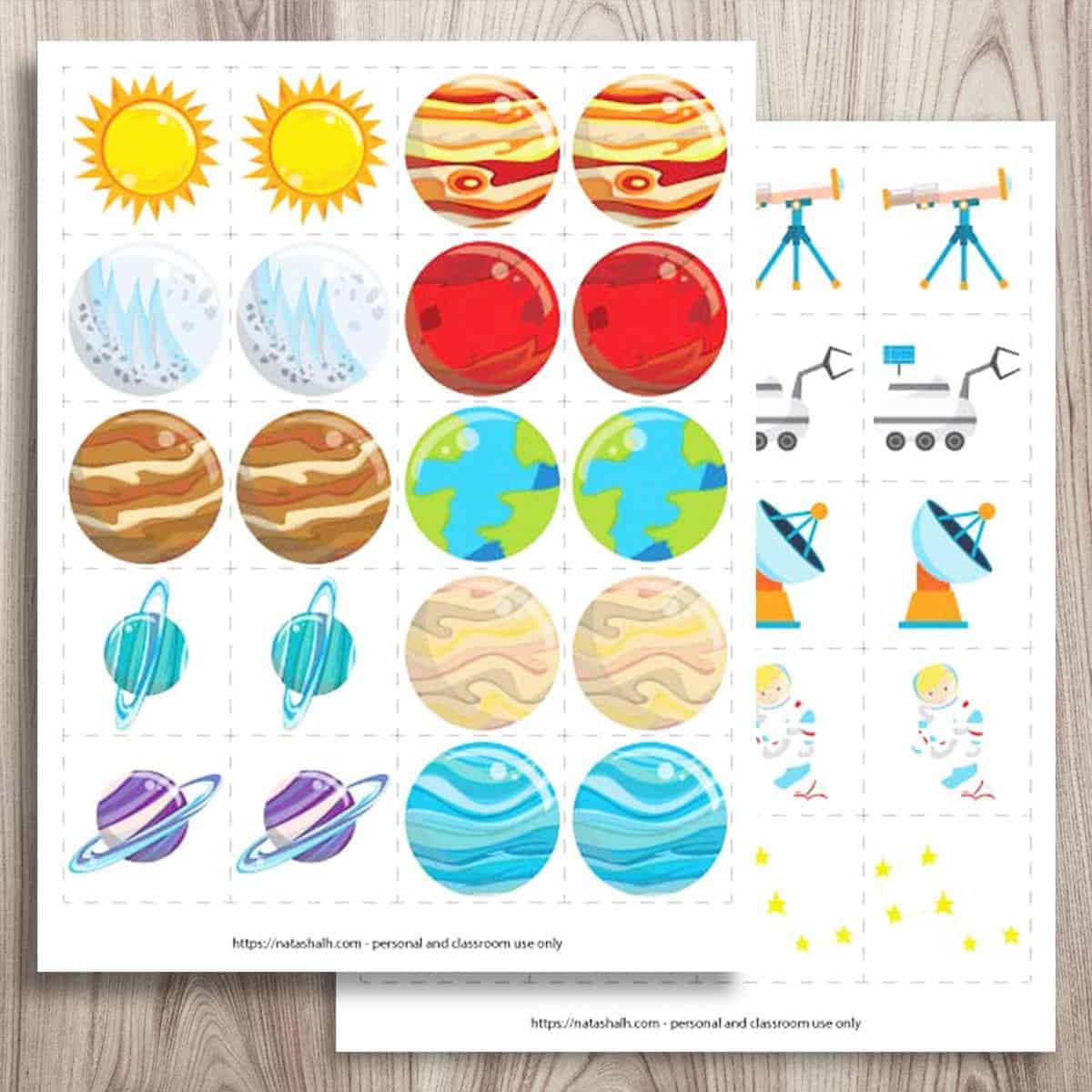 Memory games, Printable flash cards, Color activities