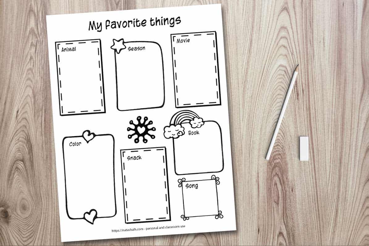 3 Free All About Me Printables (icebreaker activity for back to school ...