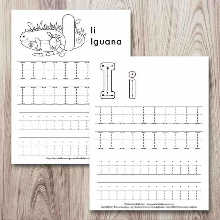 Free Printable Letter E Tracing Worksheets - The Artisan Life