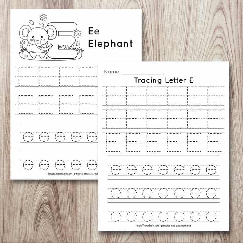 Lowercase Letter E Tracing Worksheets Goimages Mega
