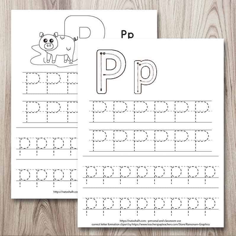 free-printable-letter-p-tracing-worksheet-p-is-for-pig-the-artisan-life