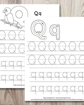 alphabet tracing worksheets the artisan life