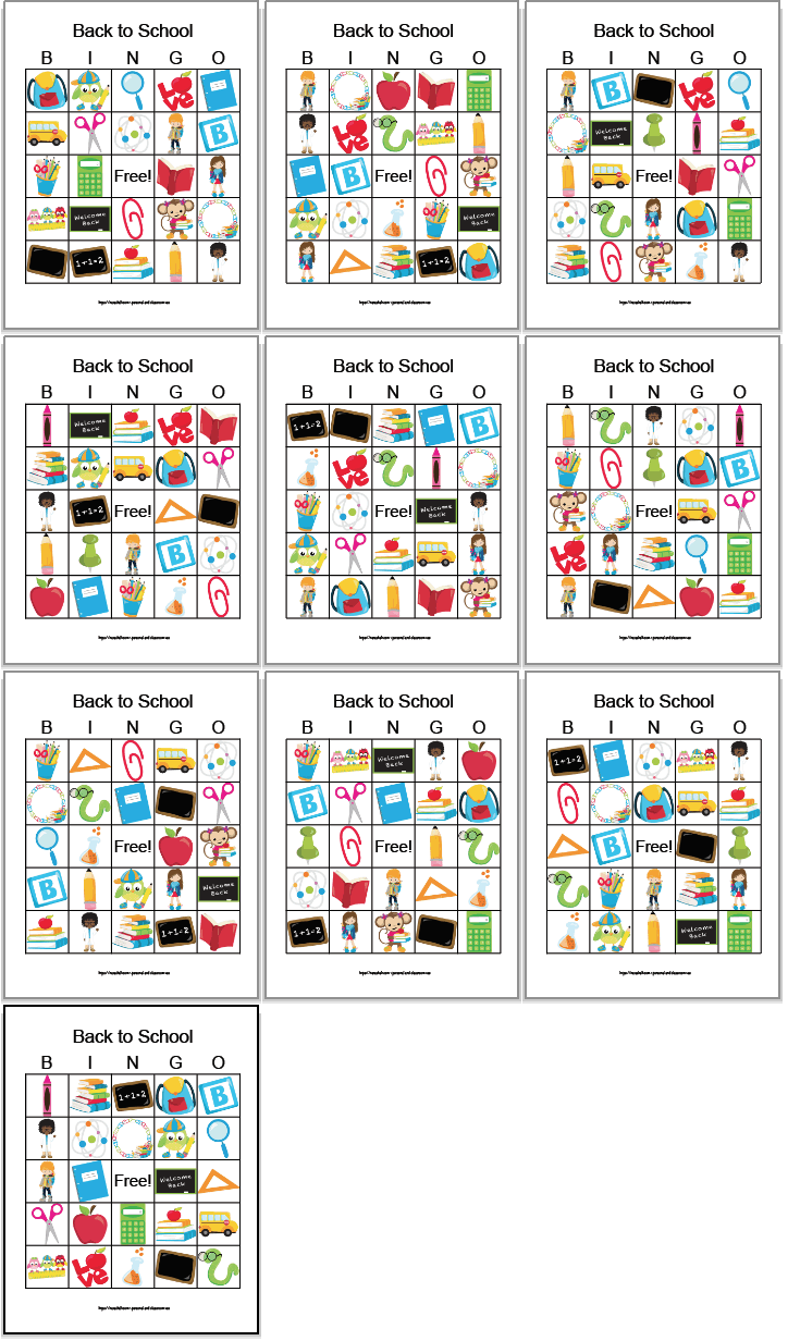 Free Printable Back to School Bingo (easy icebreaker activity) - The ...