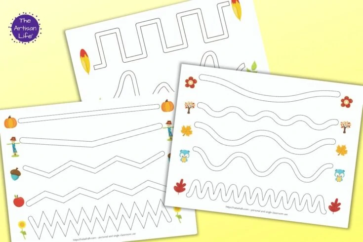 Free Printable Fall Matching Game (for toddlers & preschoolers) - The ...