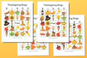 Free Printable Thanksgiving Bingo - The Artisan Life