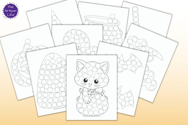 9 Free Halloween Dot Marker Printables No prep Fun For Tots 9 Free Halloween Dot Marker Printables No prep Fun For Tots