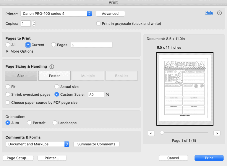 Best Paper for Planner Printables (With a must-see comparison video ...