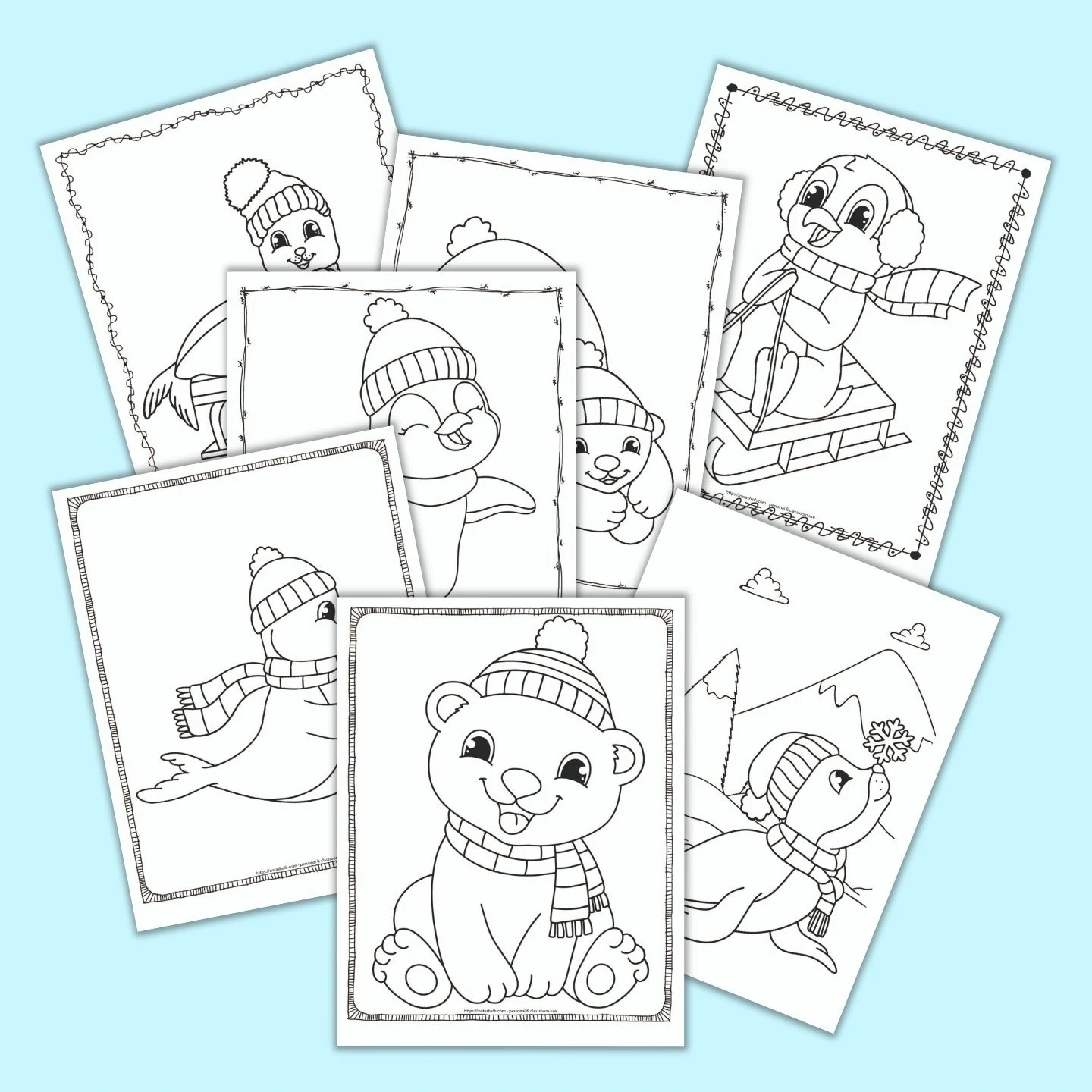 Free Printable Rainbow Coloring Pages   The Artisan Life
