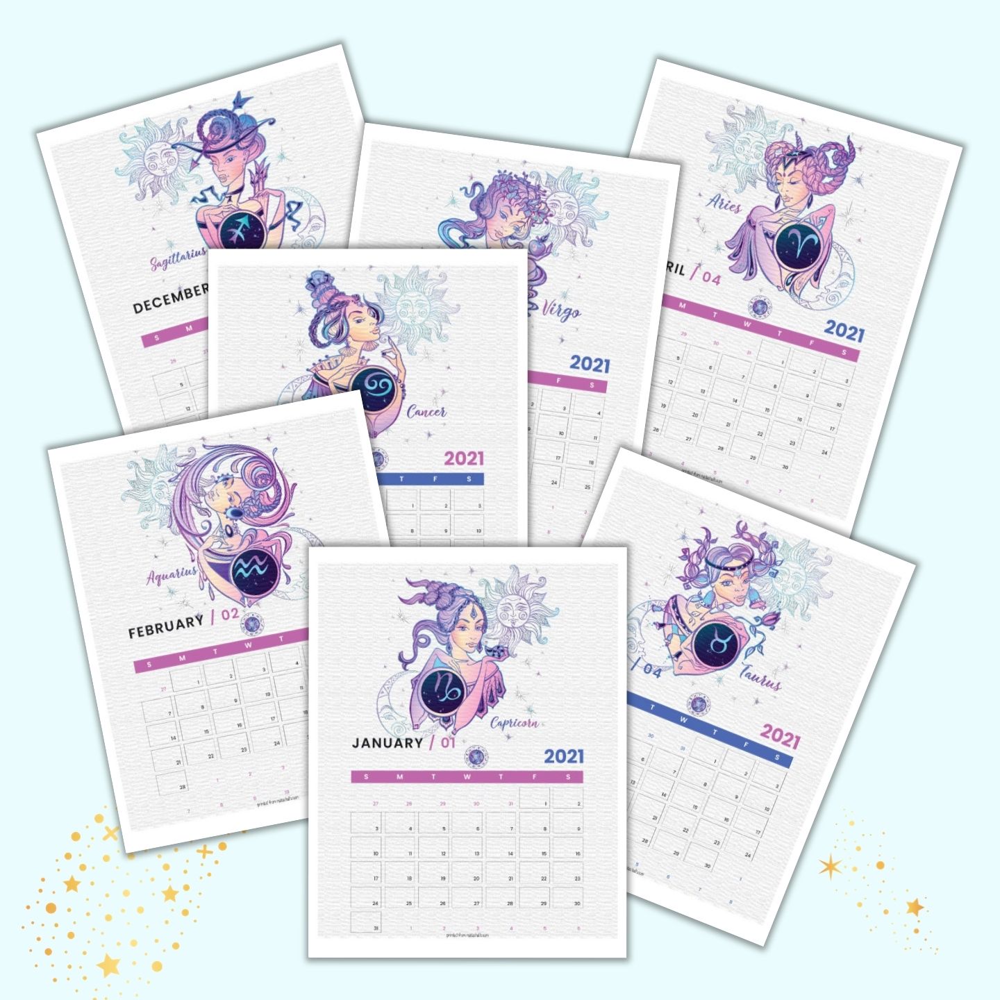 Free Astrology Printables FREE PRINTABLE TEMPLATES