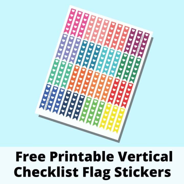 Free Printable Thanksgiving Planner Stickers - The Artisan Life