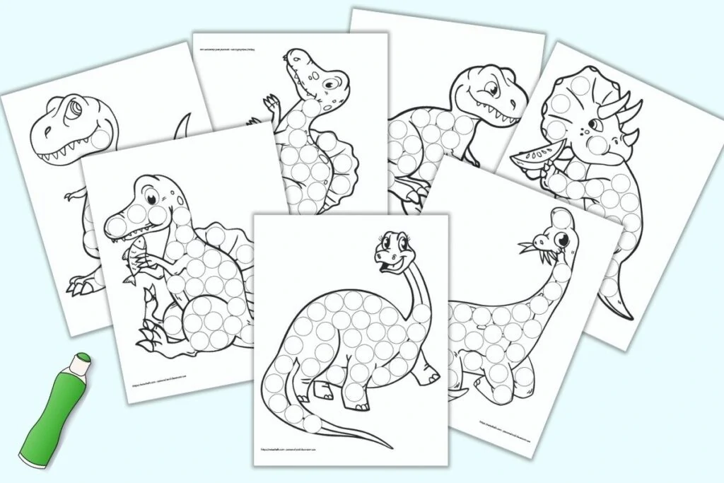 Free Printable Dinosaur Matching Game (for your dino-loving child) - The  Artisan Life