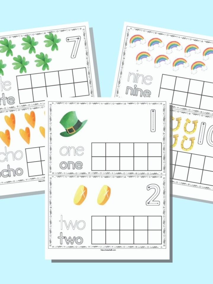 Preschool Math Printables Archives - The Artisan Life