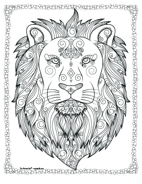 21 Free Animal Coloring Pages For Adults The Artisan Life