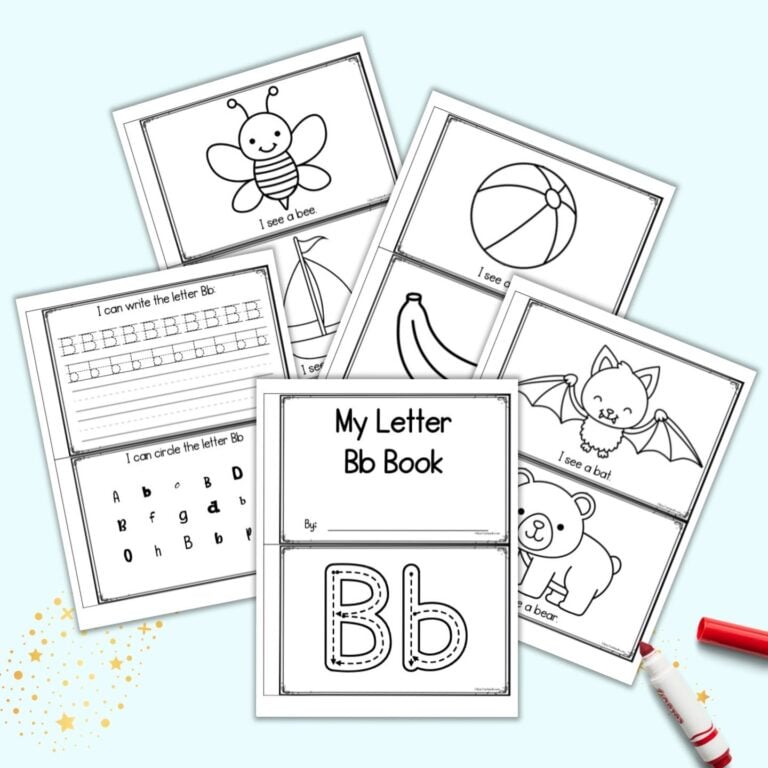 Free Printable Letter W Book - The Artisan Life