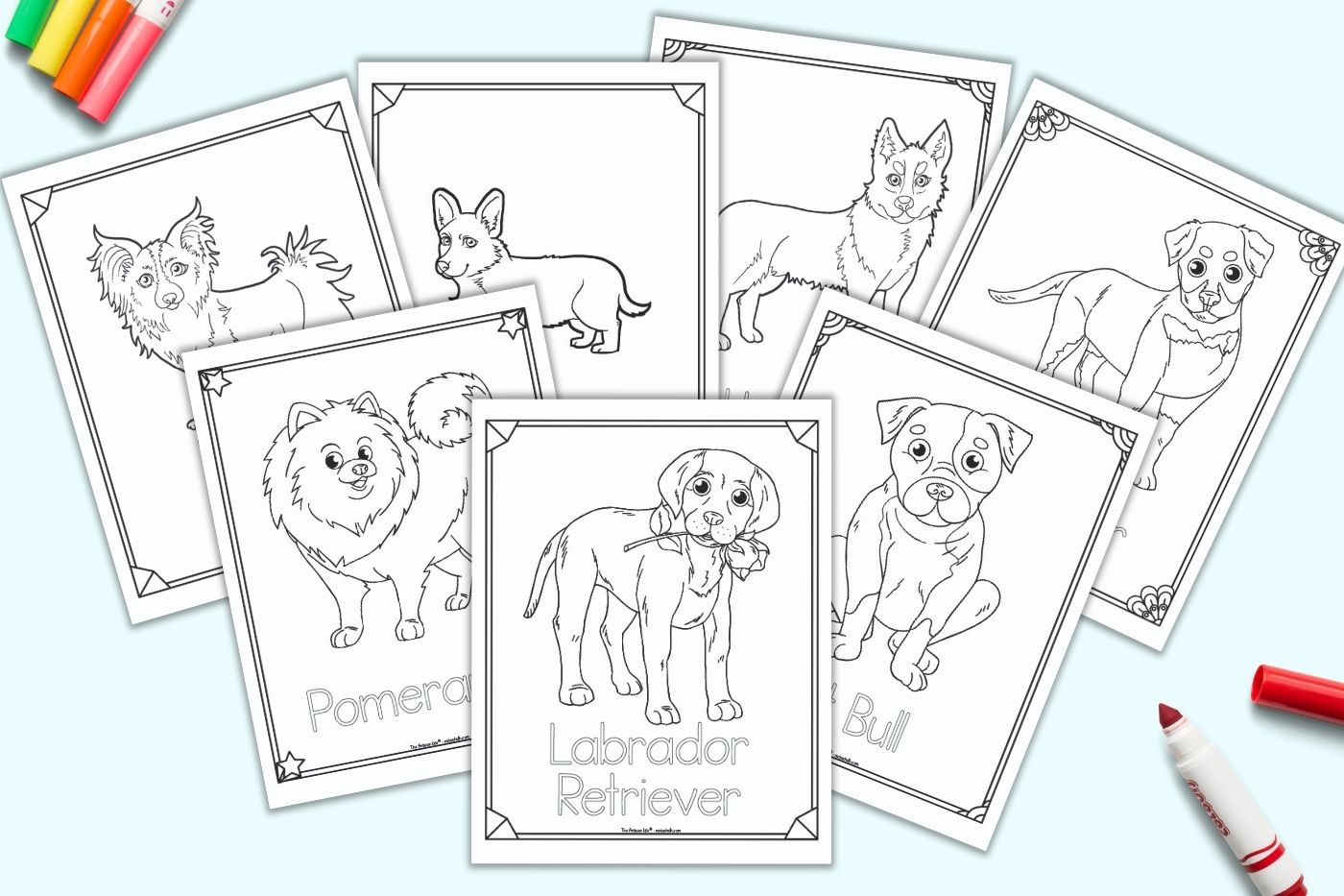 35+ Free Printable Dog Breed Coloring Pages for Kids The Artisan Life