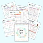 Free Printable Easter Roll and Cover (no-prep preschool math activity ...