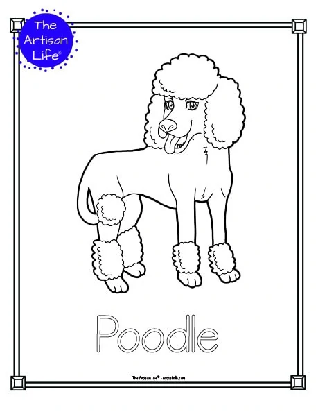 35 Free Printable Dog Breed Coloring Pages For Kids The Artisan Life