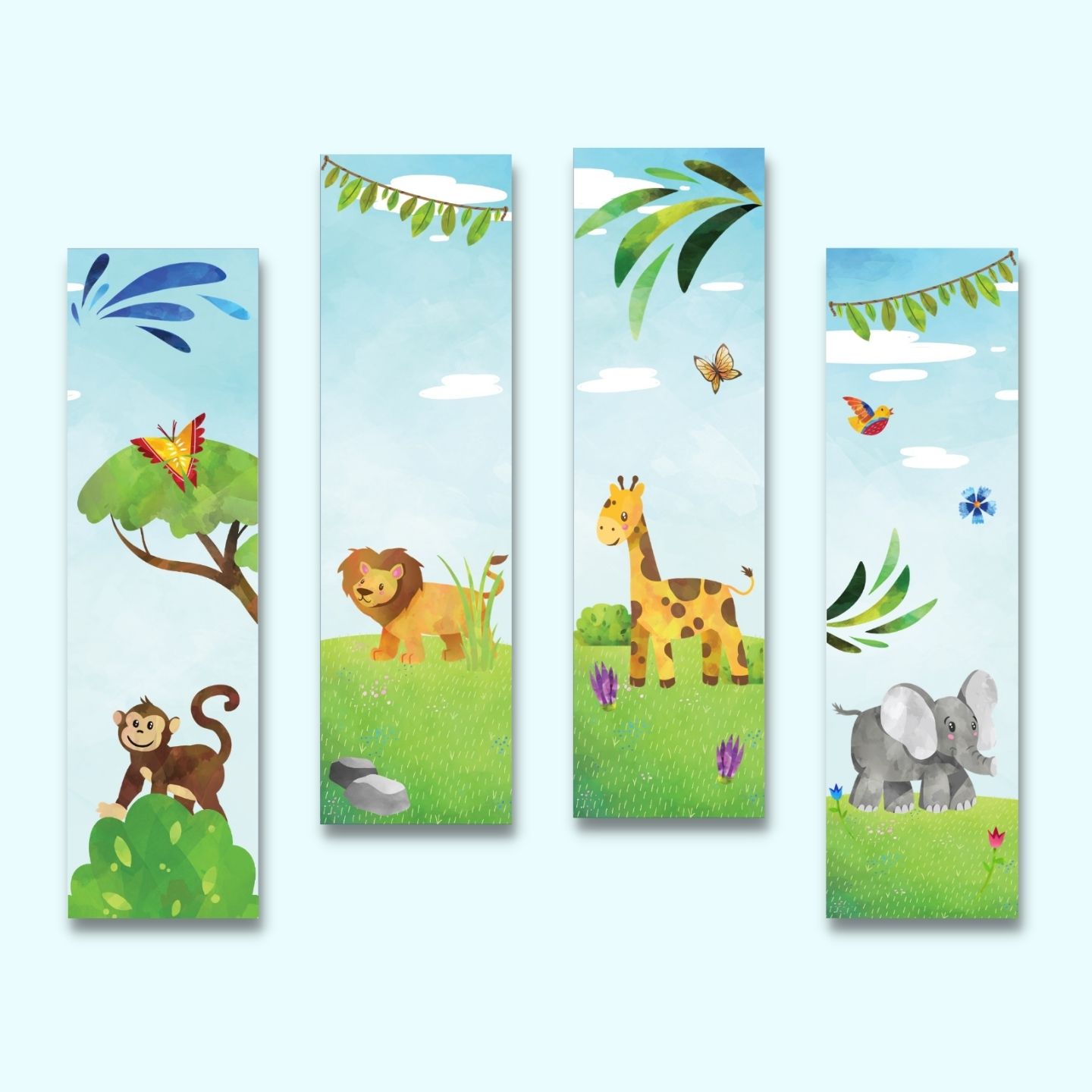 free-printable-safari-animals-bookmarks-the-artisan-life